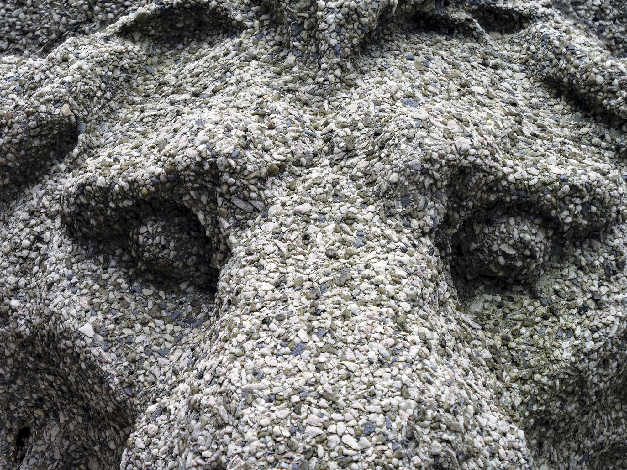 Eyes of a statue of a lion